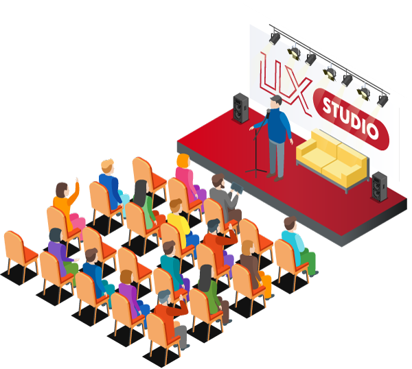 LibLearnX Marketplace Studio Theater illustration